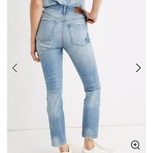 Madewell Women's Straight Leg Jeans in Light Blue